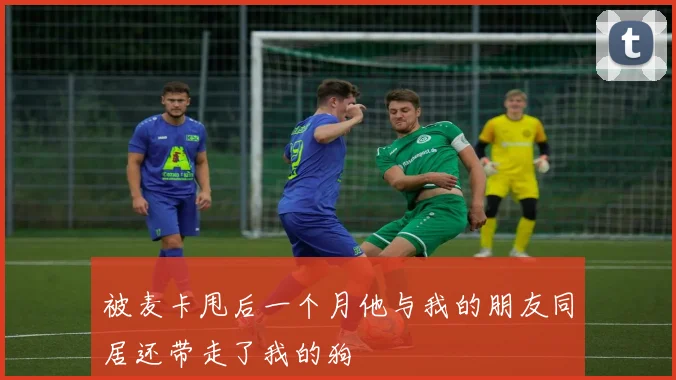 被麦卡甩后一个月他与我的朋友同居还带走了我的狗
